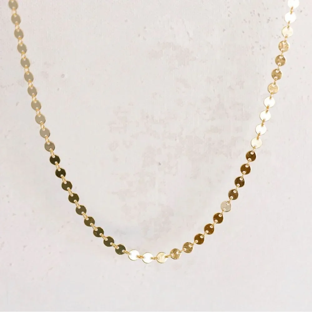 Coin necklace A882